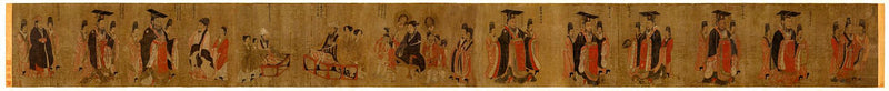 Portraits de treize empereurs - Attribué à Yan Liben