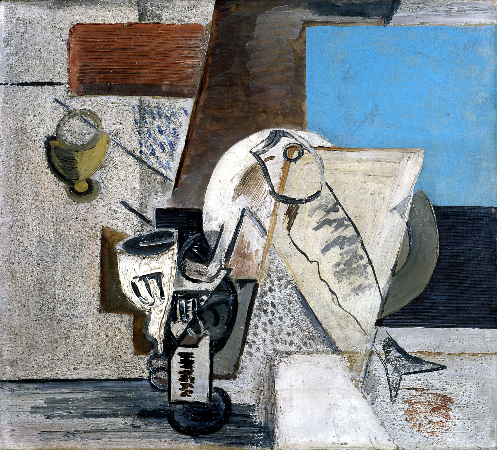 Nature morte au hareng, Emil Filla, 1915