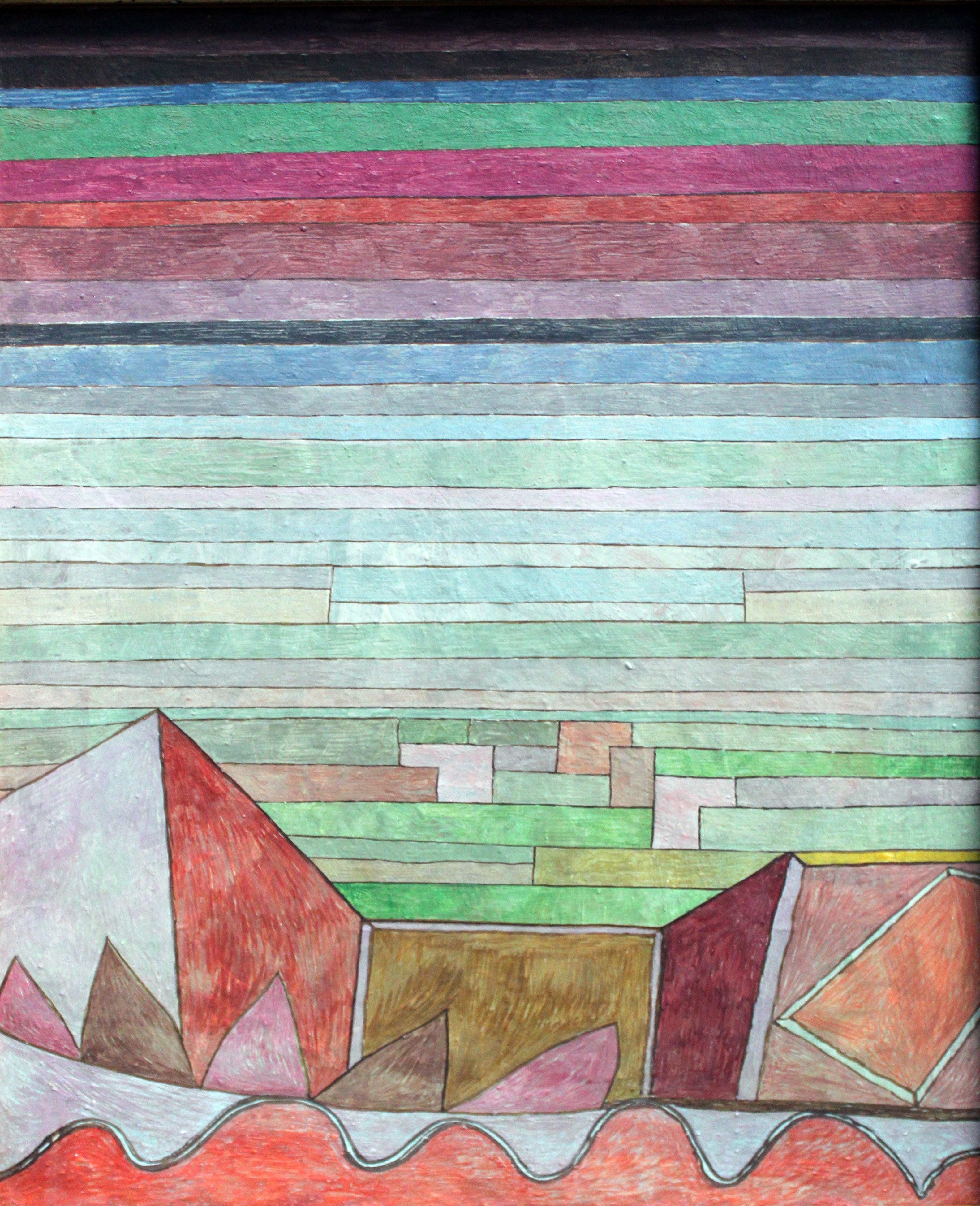 Vue sur le pays fertile - Paul Klee