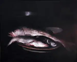 Nature morte aux poissons - William Merritt Chase - Alpha Reproduction