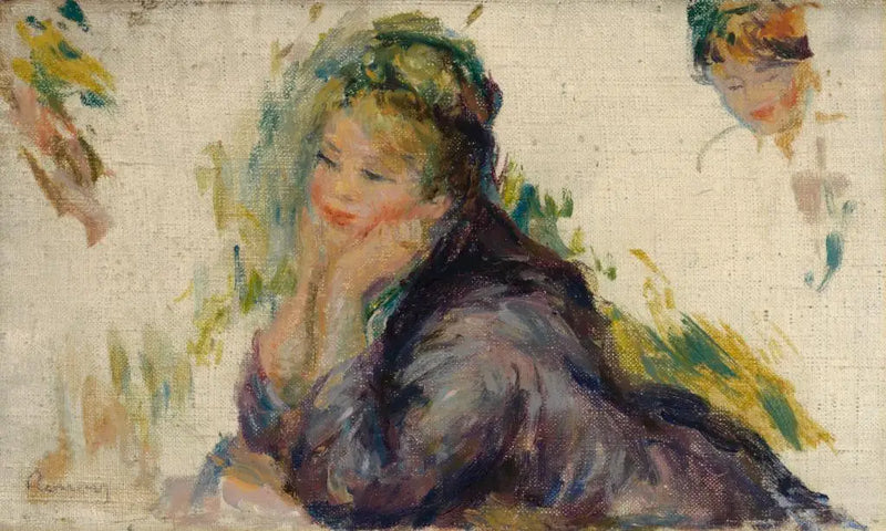 Femme accoudée - Pierre-Auguste Renoir