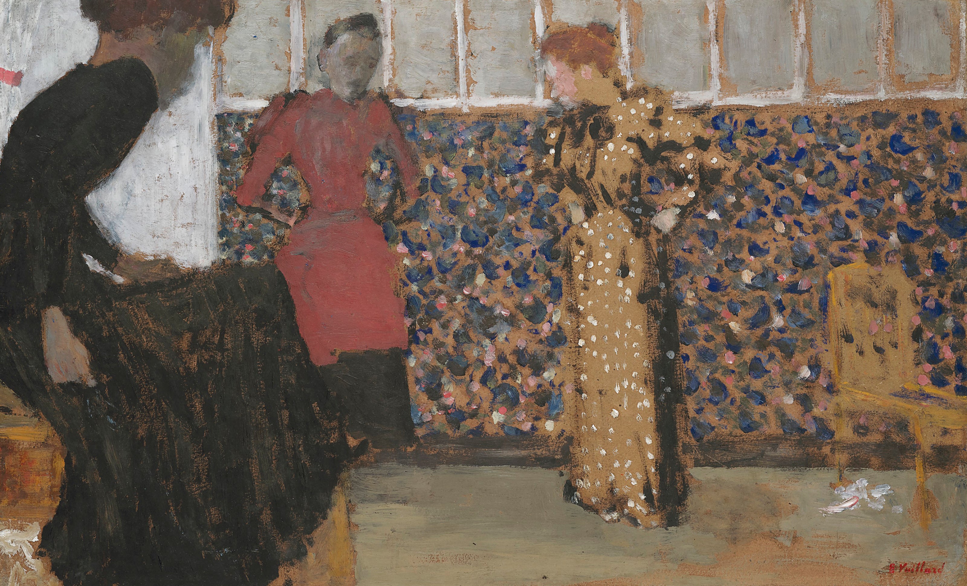 Intérieur, trois femmes en conversation - Édouard Vuillard