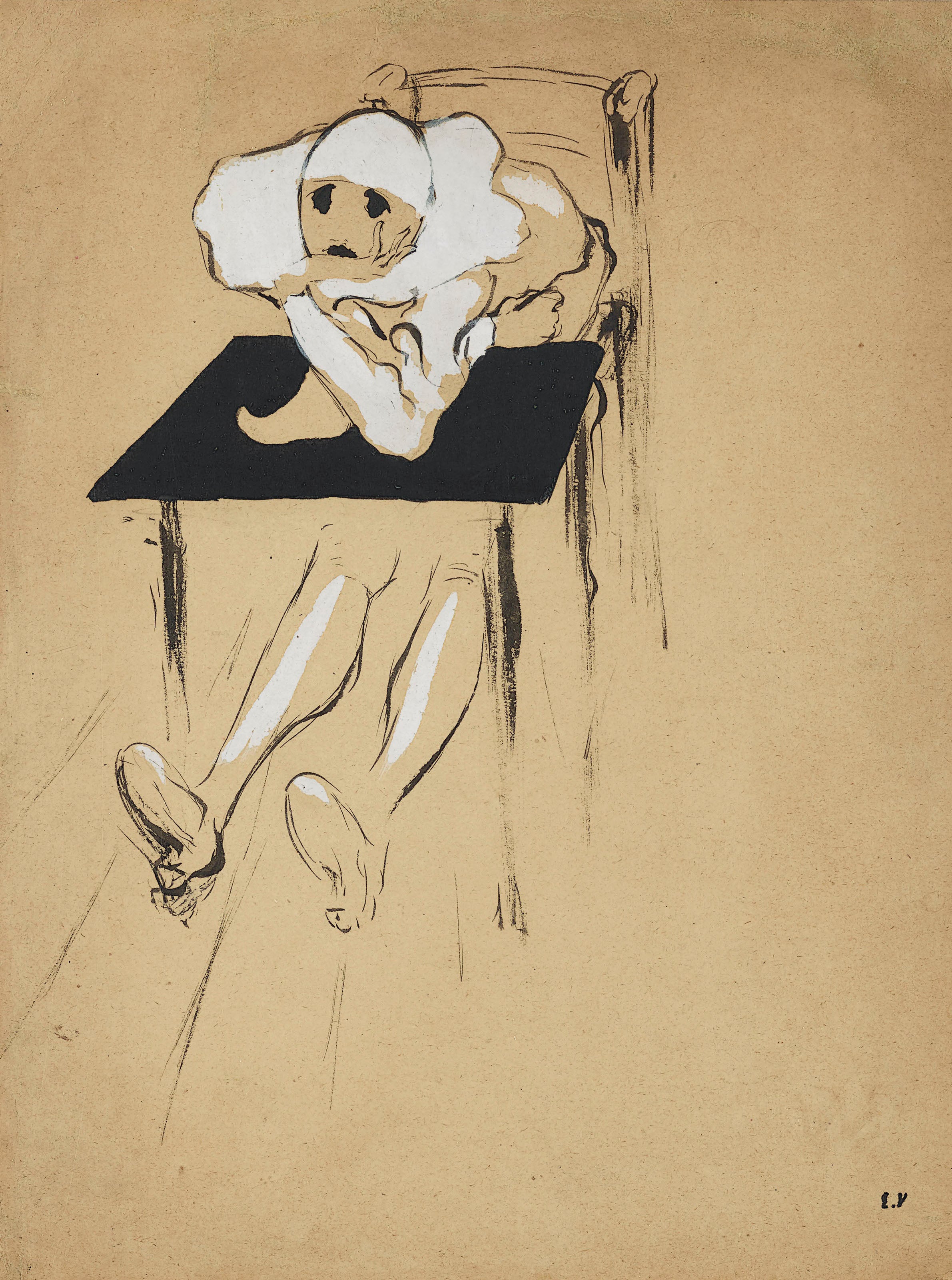 Pierrot - Édouard Vuillard