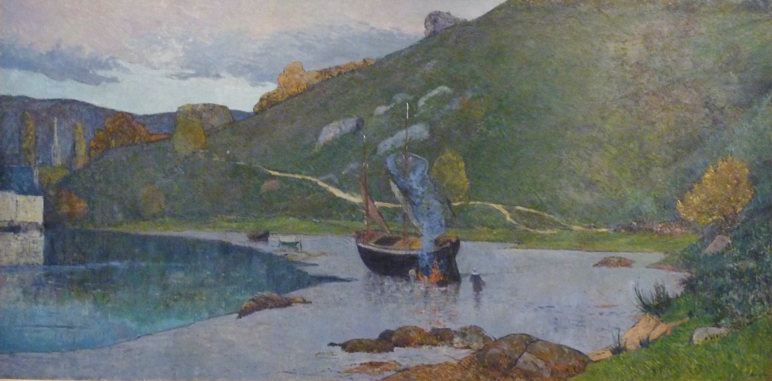 Vue du port de Pont-Aven - Maxime Maufra