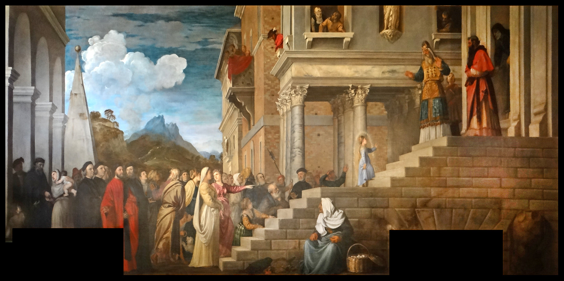 La Présentation de Marie au Temple - Titian