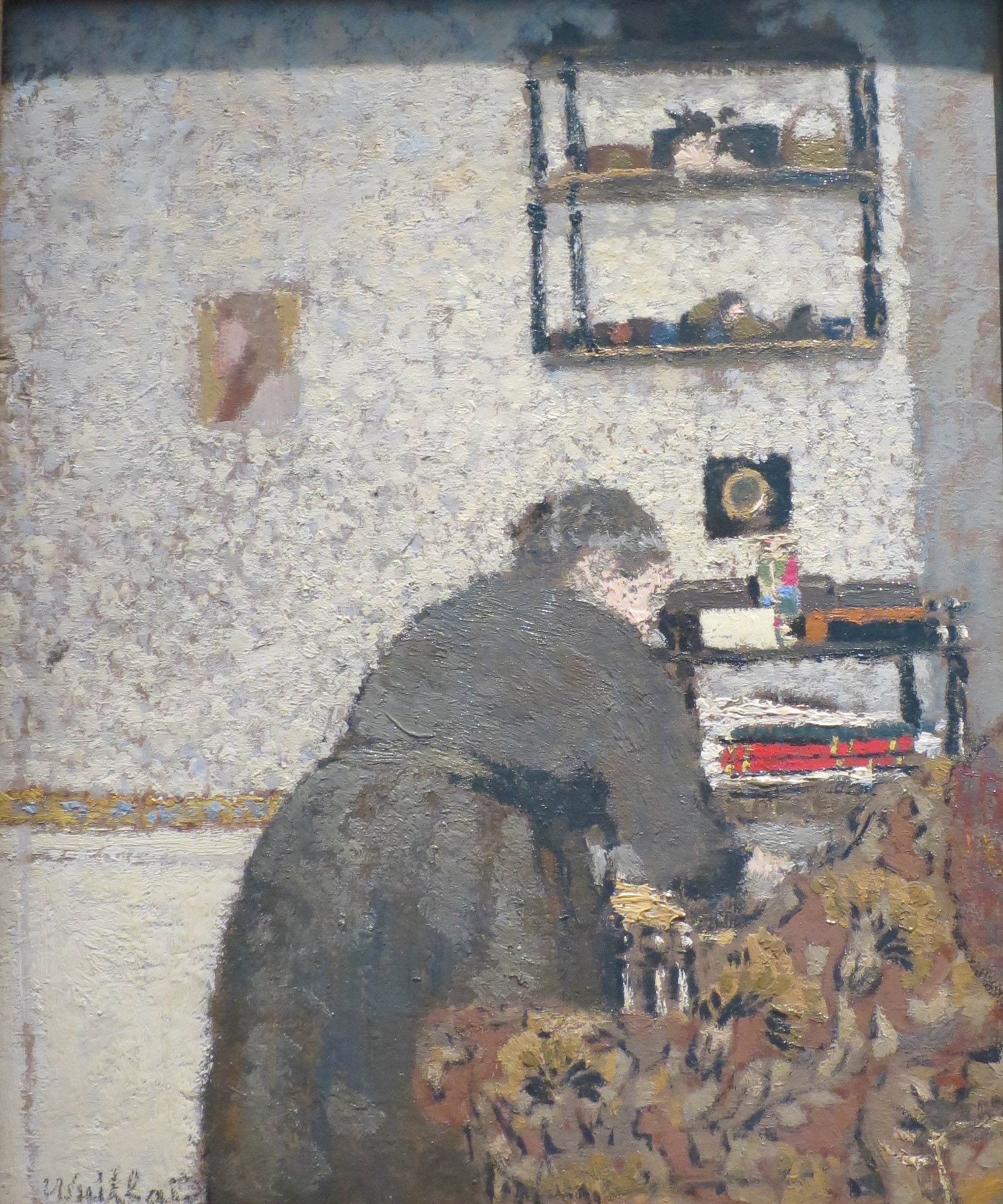 Madame Vuillard dans le salon - Édouard Vuillard