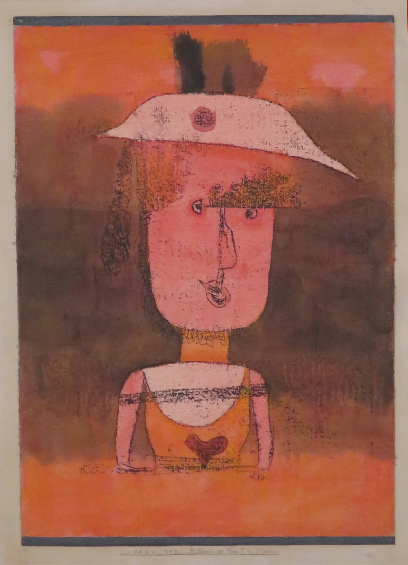 Portrait of Mrs. P. in the South - Paul Klee