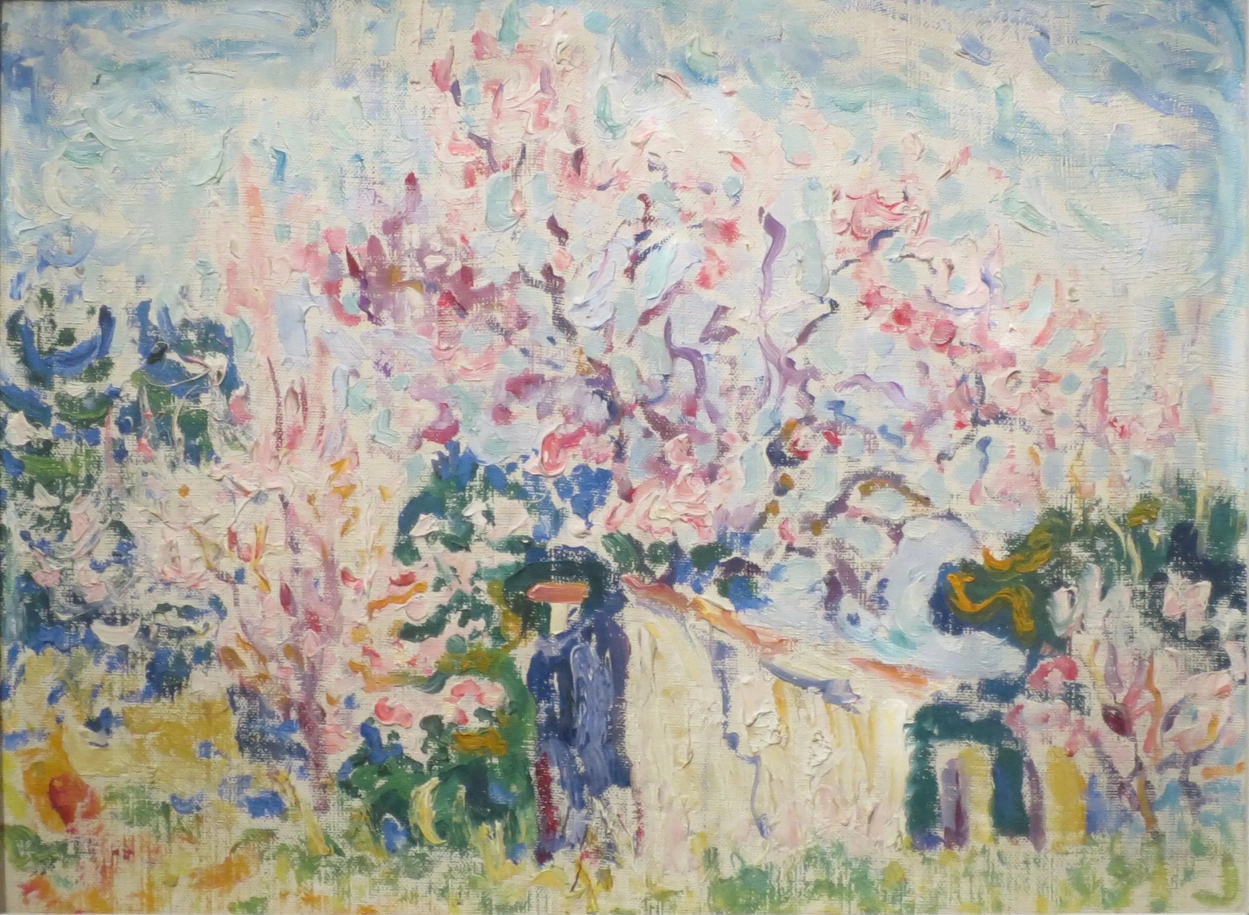 Reproduction du tableau « Printemps en Provence - Paul Signac » par Alpha Reproduction en peinture à l’huile