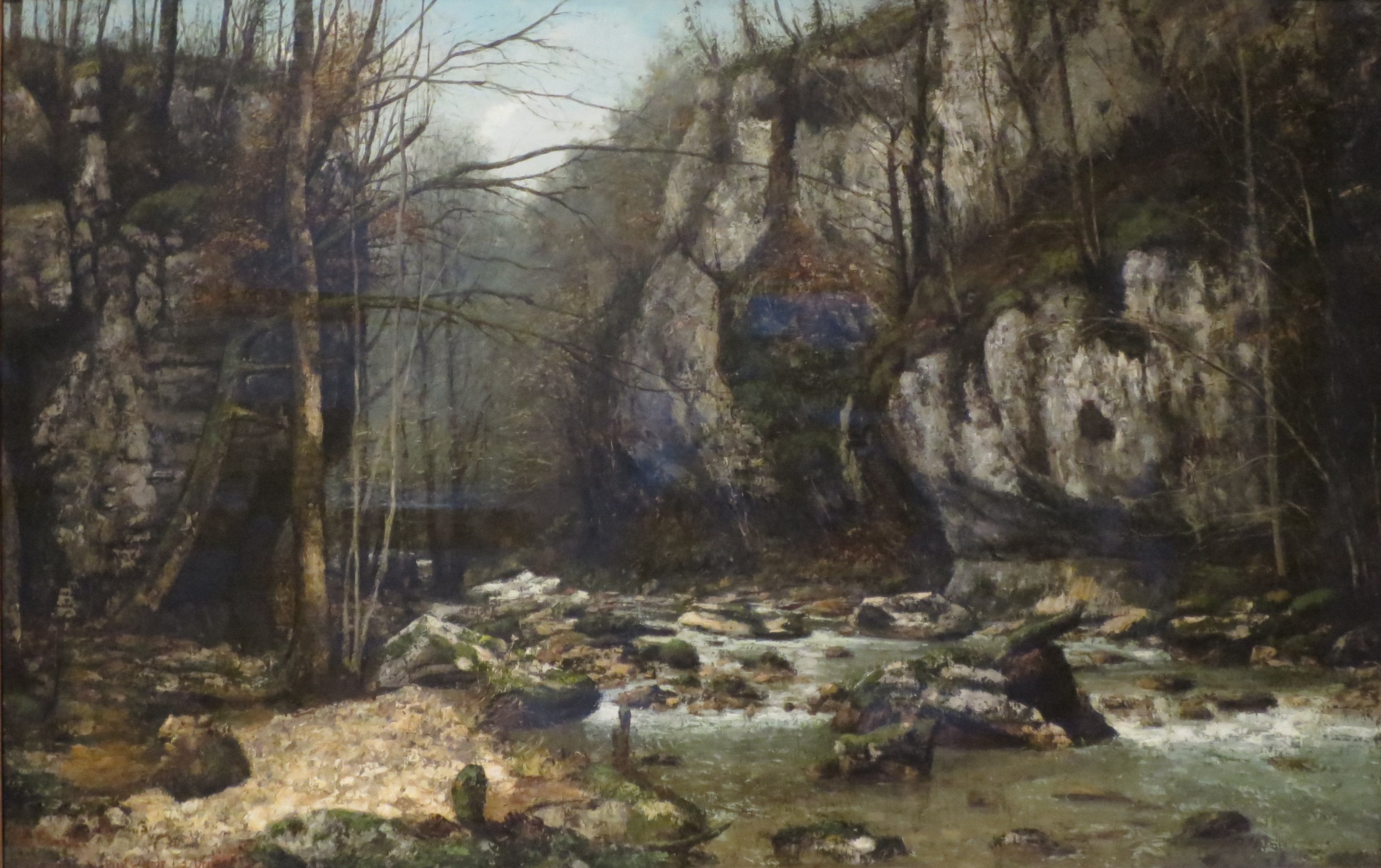 Le ruisseau du Puits-Noir - Gustave Courbet