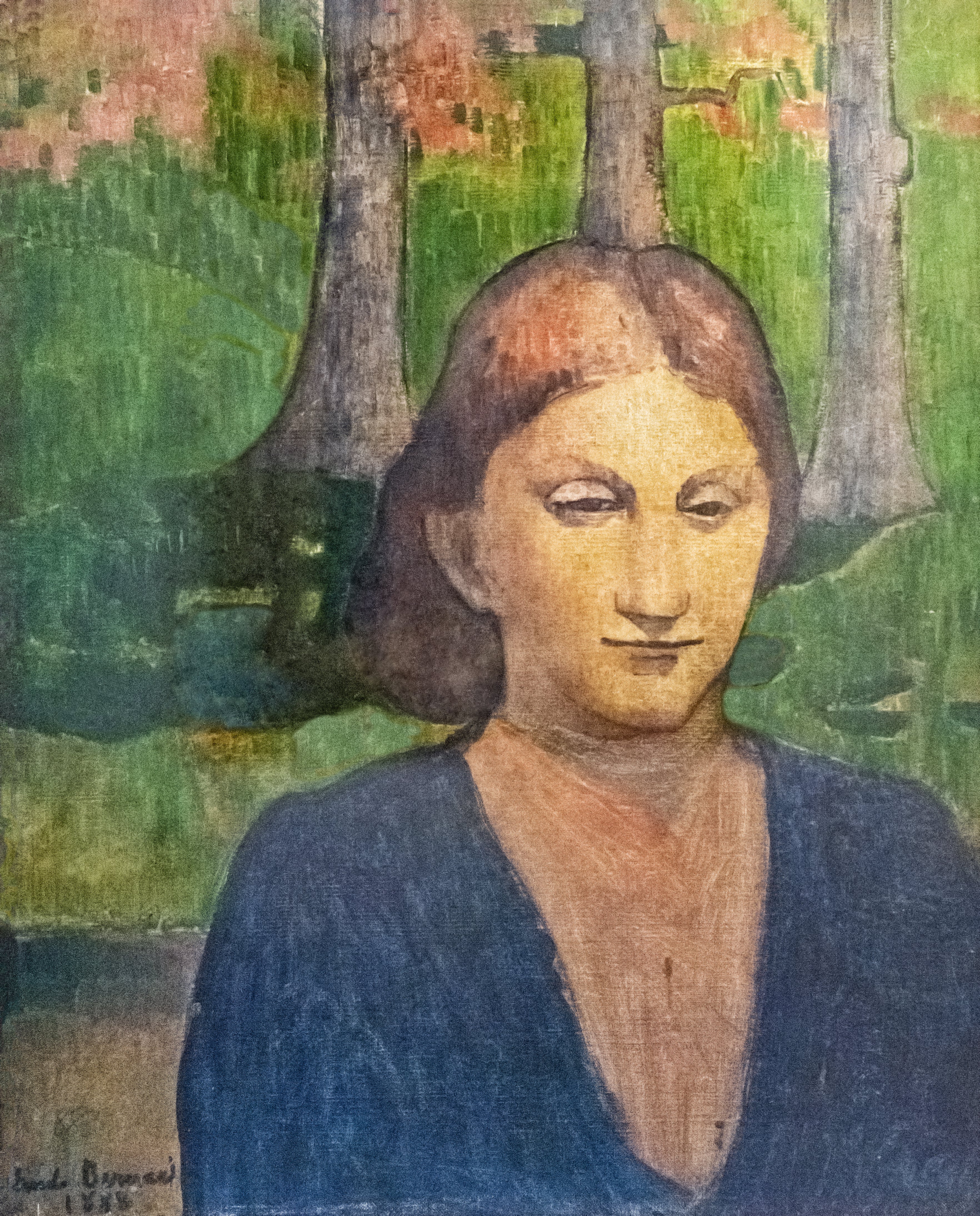 Portrait de ma sœur Madeleine - Émile Bernard