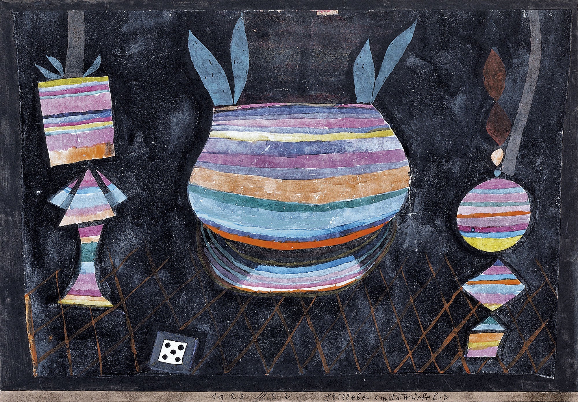 Nature morte aux dés - Paul Klee