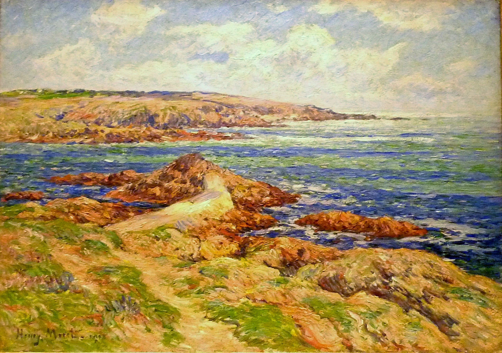 Entrée du port de Doëlan - Henry Moret
