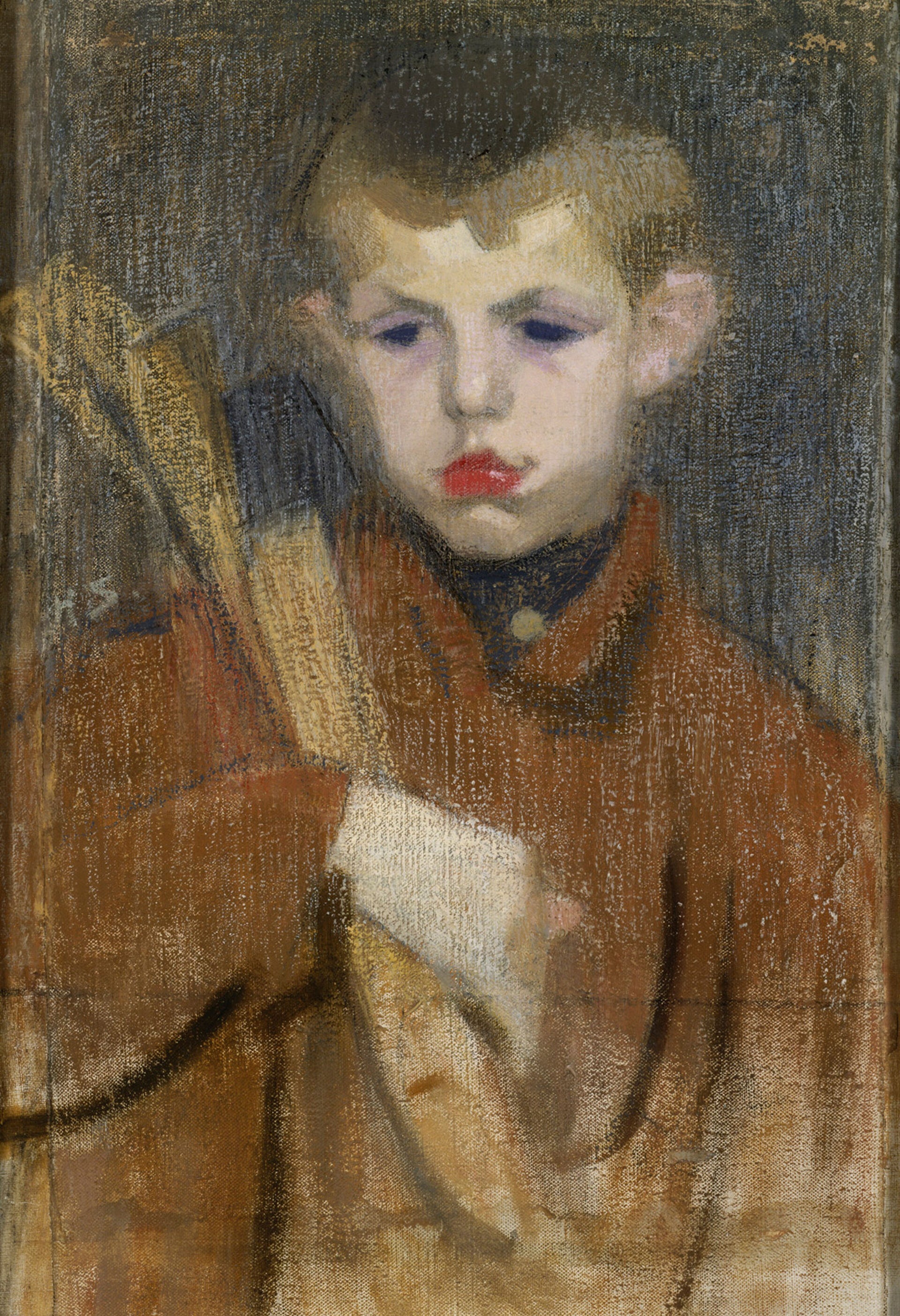 The Woodcutter I - Helene Schjerfbeck