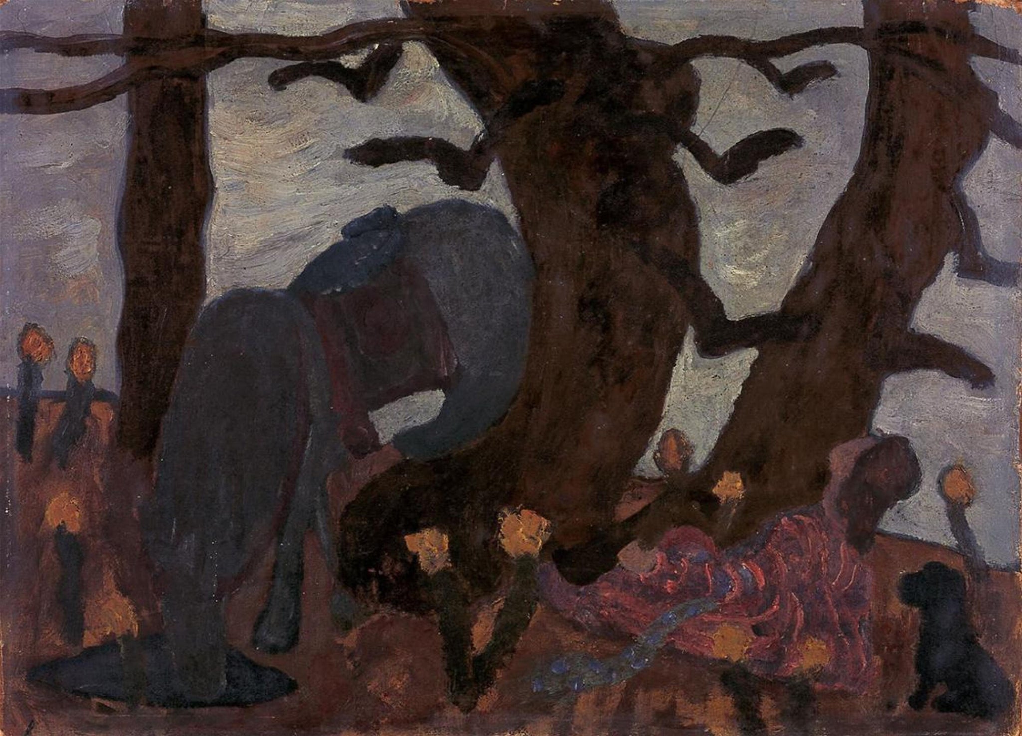Die sieben Raben I - Paula Modersohn-Becker