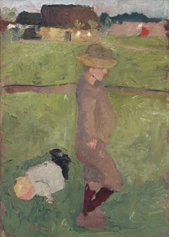Kinder auf der Wiese (1902) - Paula Modersohn-Becker