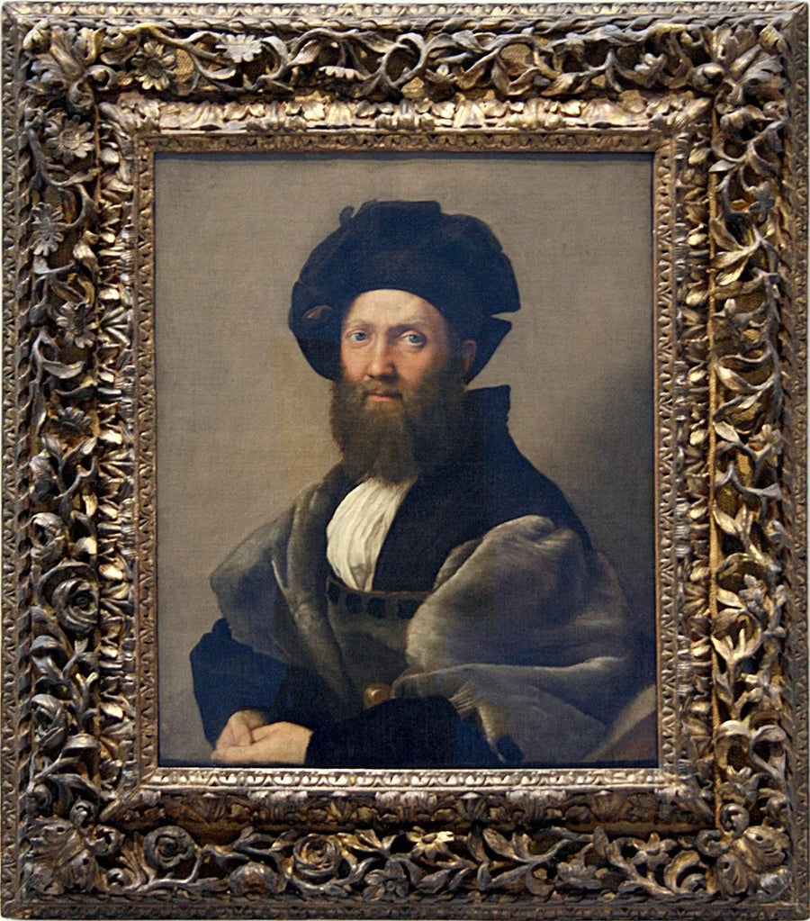 Portrait de Baldassare Castiglione - Raphaël Sanzio - Réproduction huile sur toile