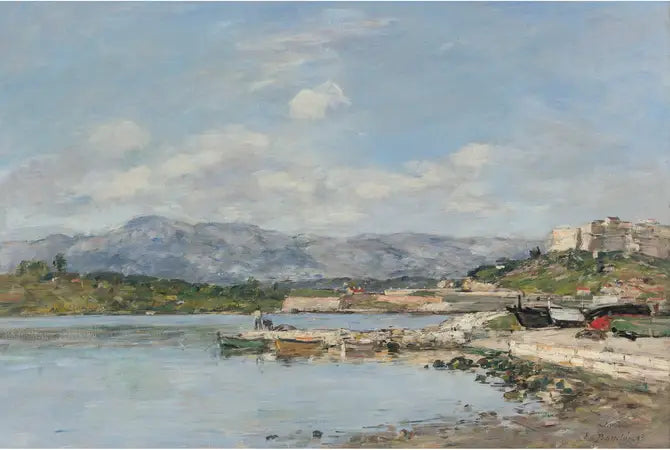 ANTIBES, LE FORT CARRÉ - Eugène Boudin