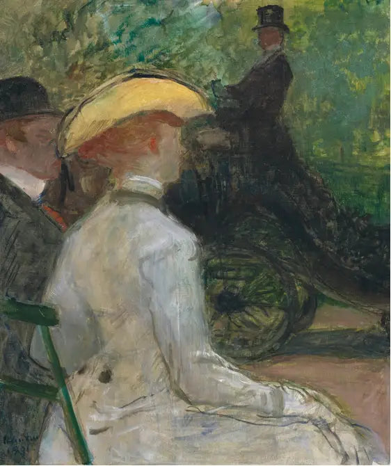 Au bois de Boulogne - Henri de Toulouse-Lautrec