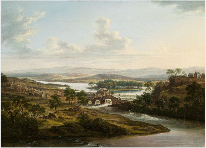 Vue de Belleek, comté de Fermanagh - Thomas Roberts