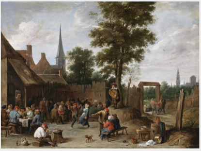 Une kermesse de village près d'Anvers - David Teniers le Jeune