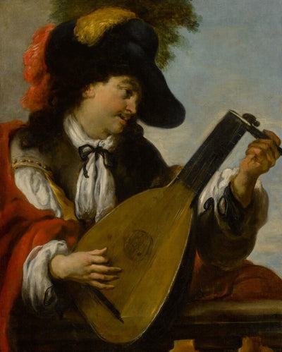 Un joueur de luth - Johann Liss