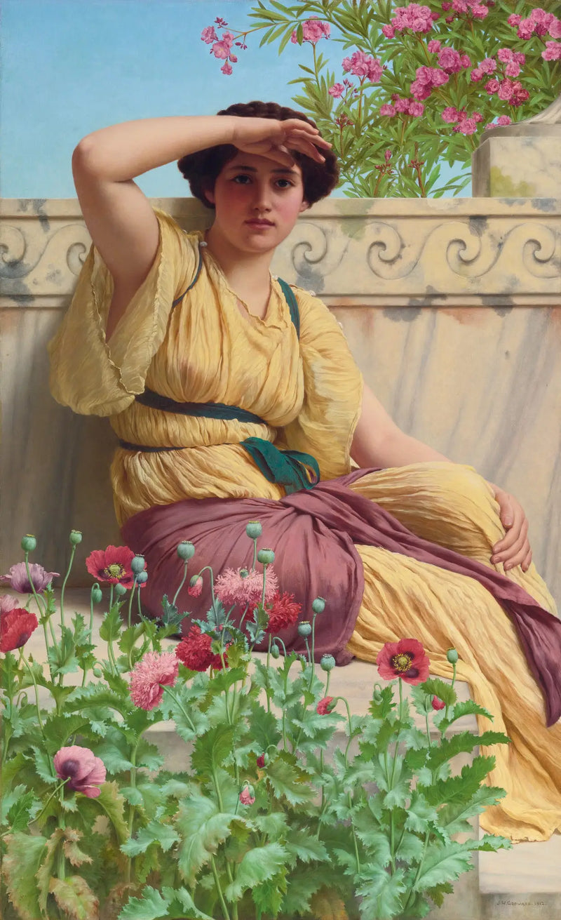 Un rendez-vous galant - John William Godward