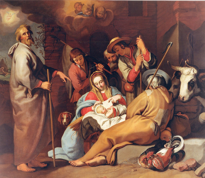 L’Adoration des bergers - Abraham Bloemaert