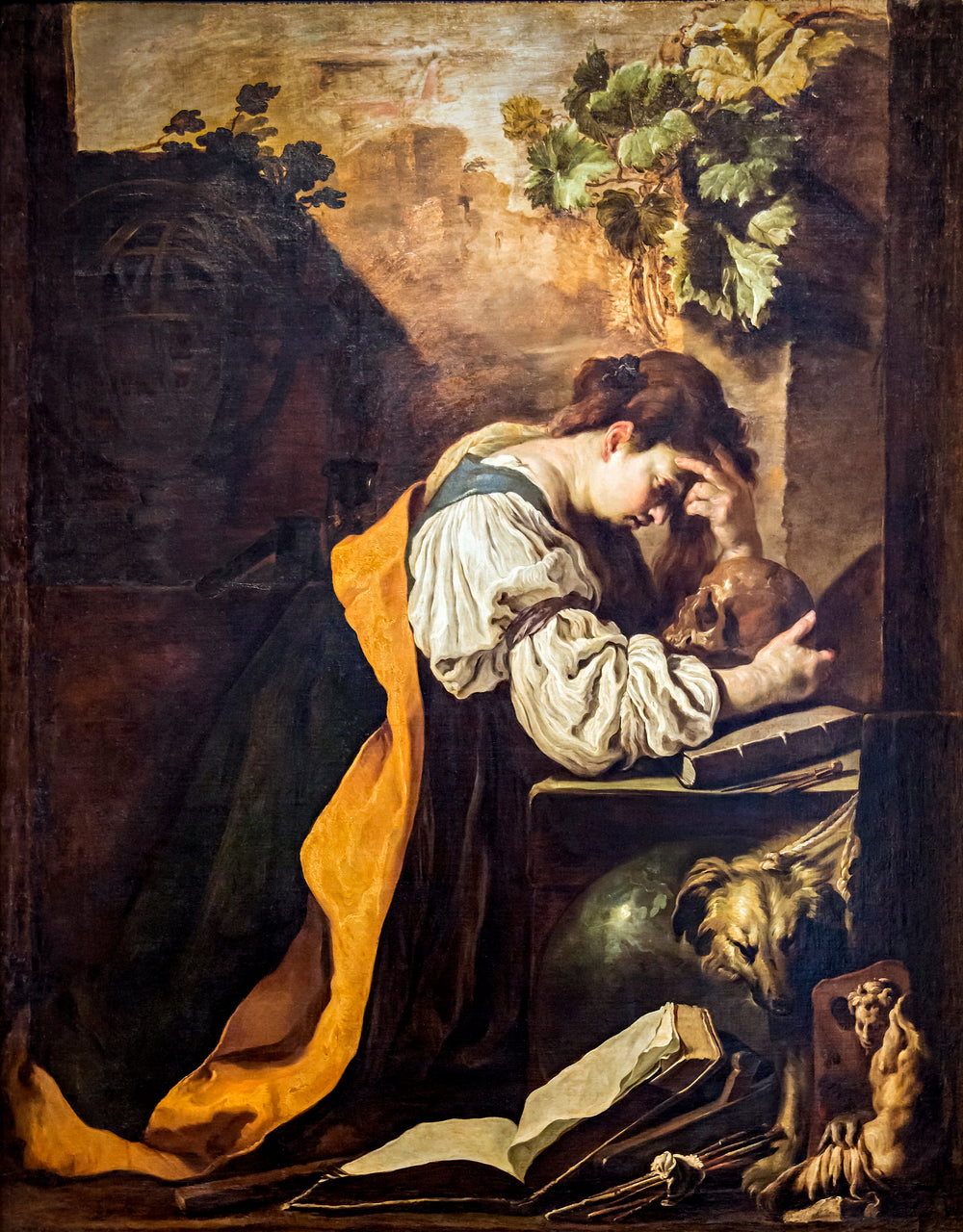 Méditation - Domenico Fetti image 1 reproduction artisanale de tableau