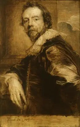 portrait en grisaille par Anthony Van Dyck - Antoine van Dyck