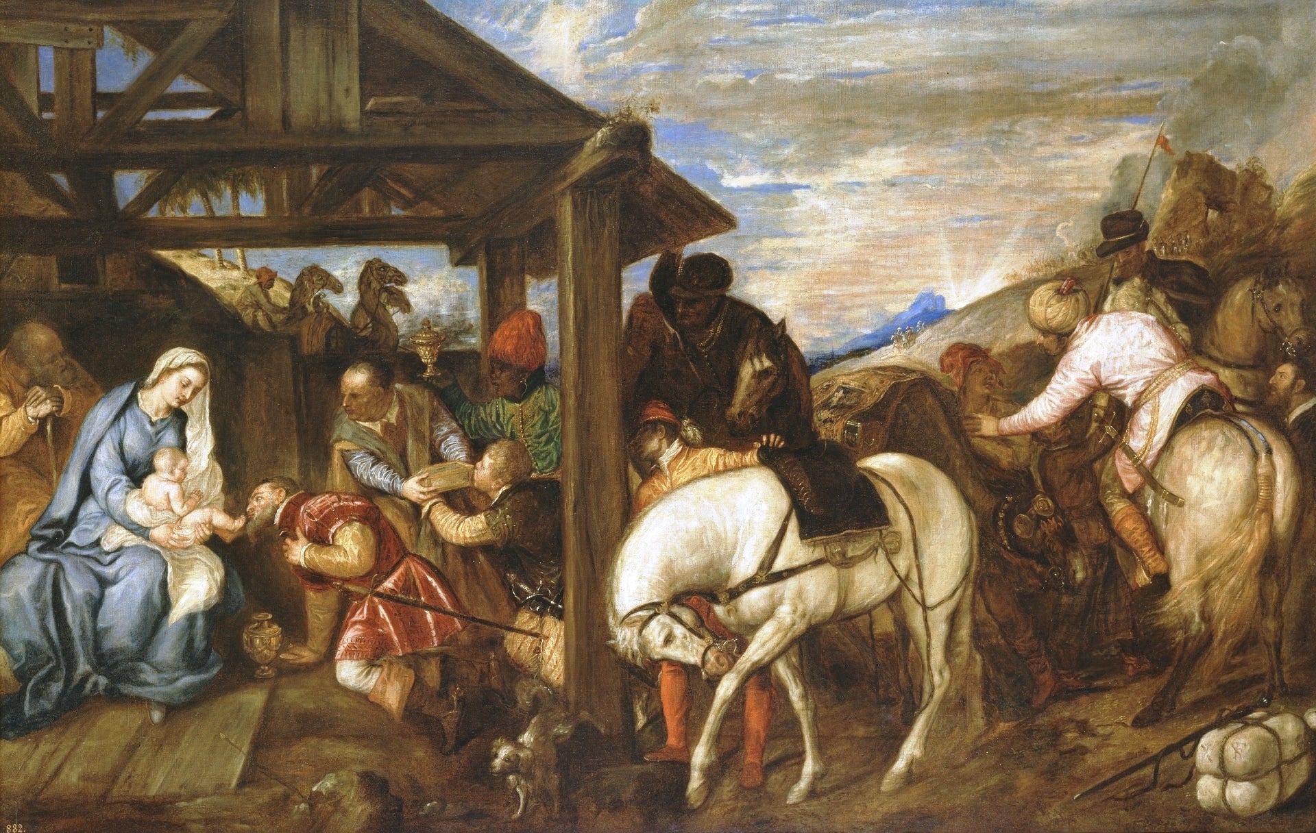 L'Adoration des Mages - Titian