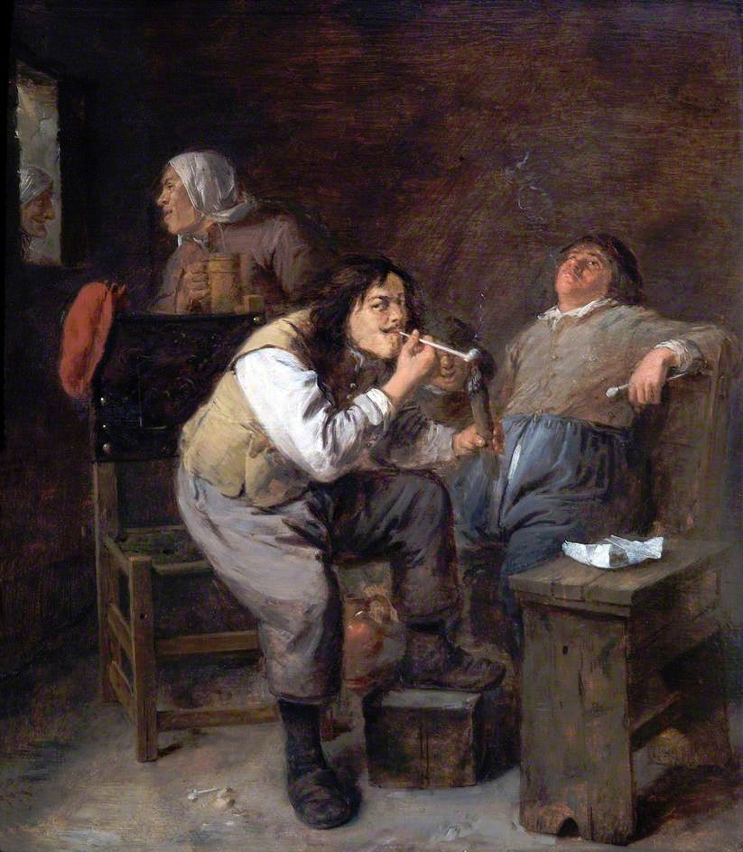 Les fumeurs - Adriaen Brouwer
