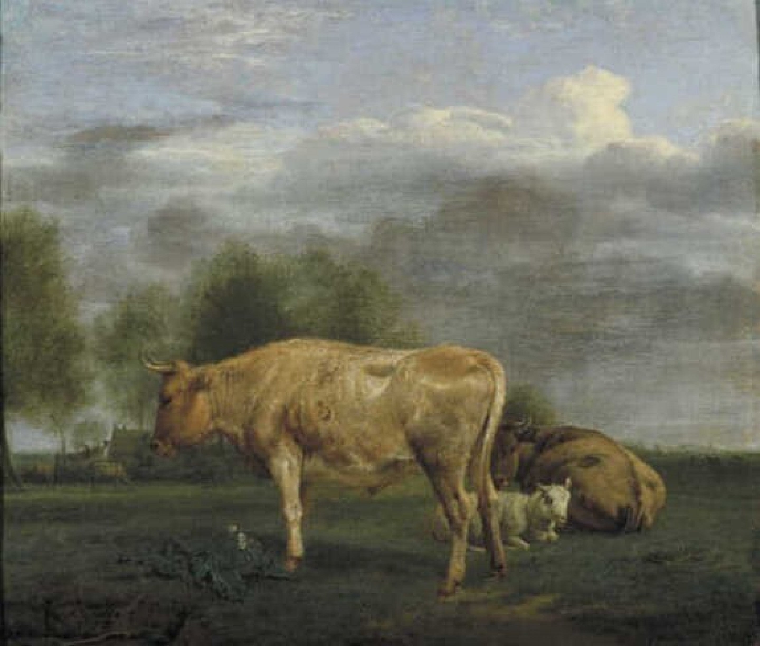 Bétail dans un pré - Adriaen van de Velde
