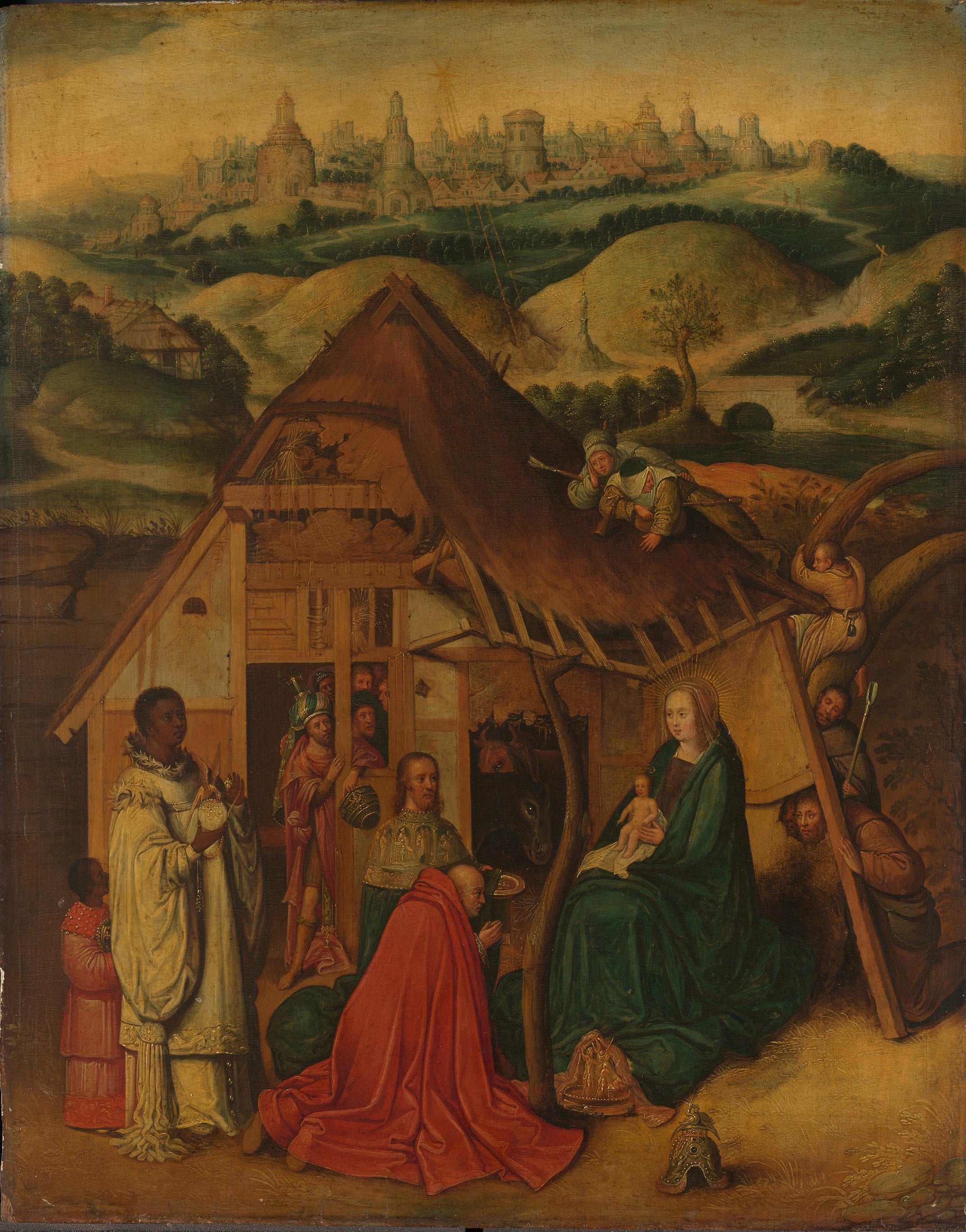 L'adoration des mages - Hieronymus Bosch