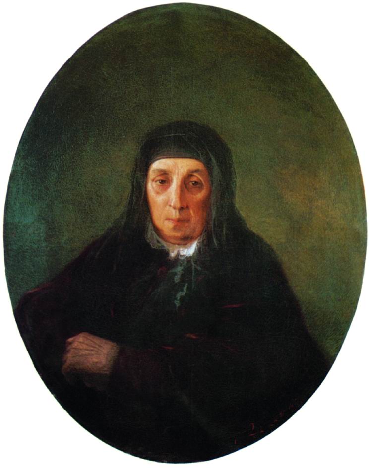 Portrait de la grand-mère du peintre Ashhen - Ivan Aïvazovski