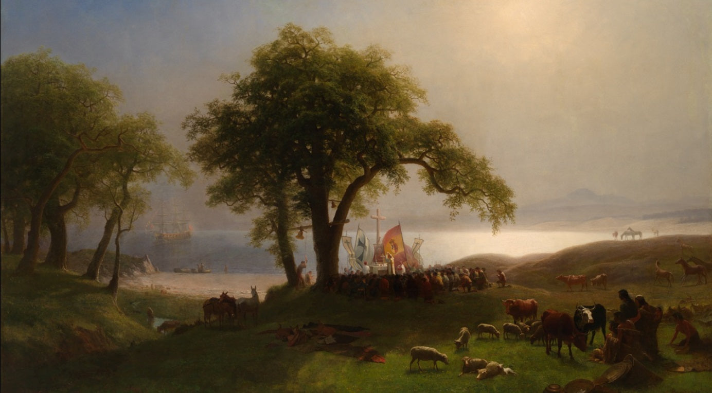 Entrée à Monterey - Albert Bierstadt
