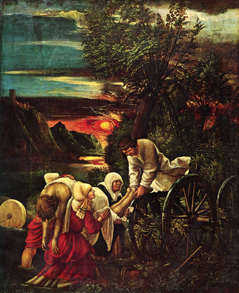 Découverte du corps de saint Florian - Albrecht Altdorfer