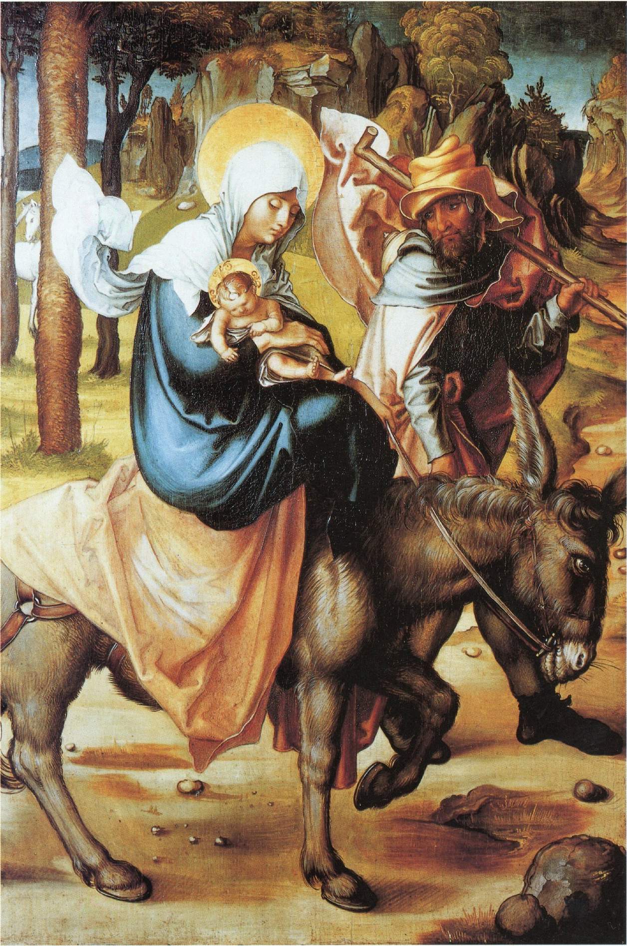 La fuite en Egypte - Albrecht Dürer