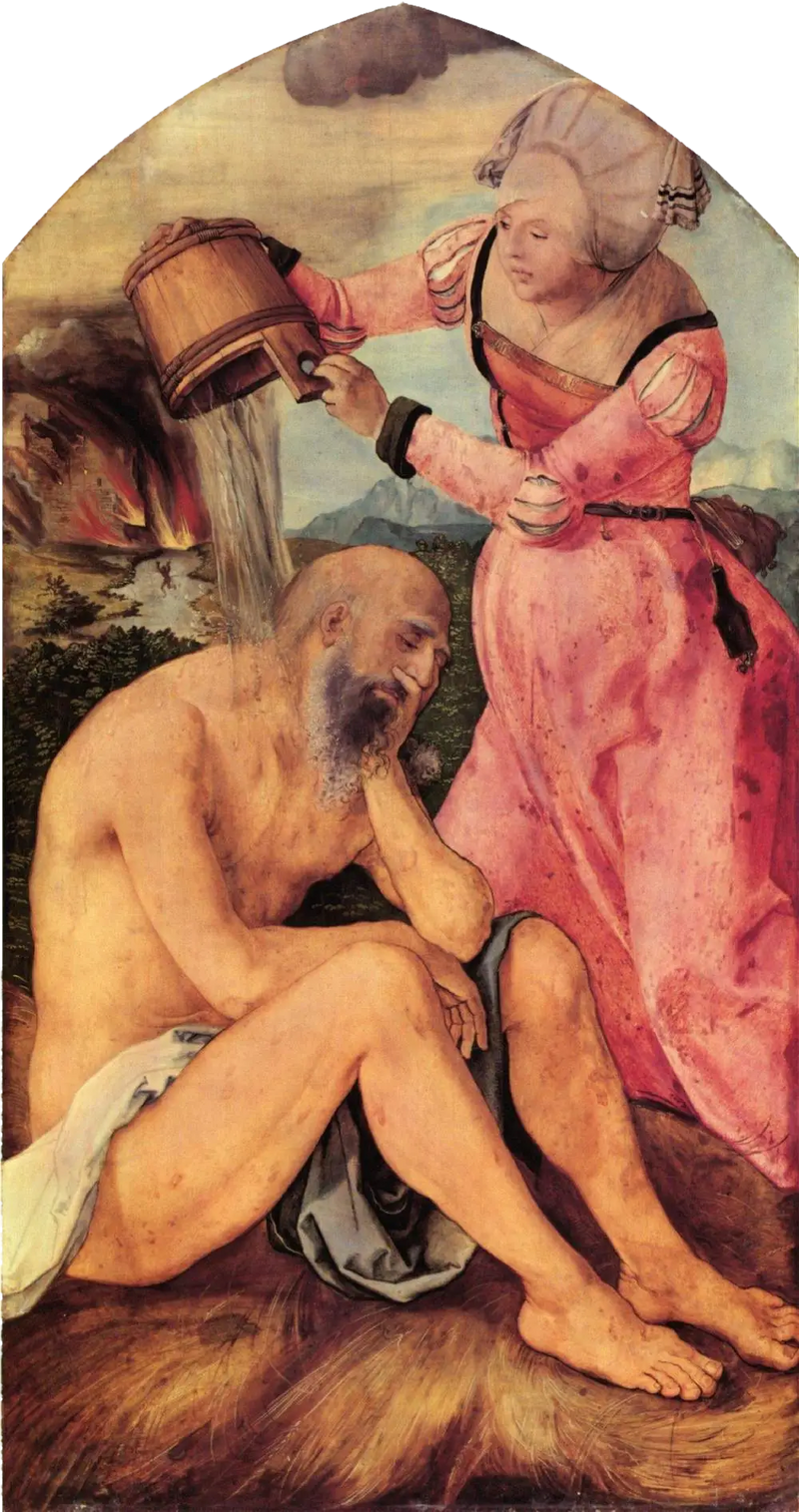 Autel de Jabach : Travail sur le fumier - Albrecht Dürer