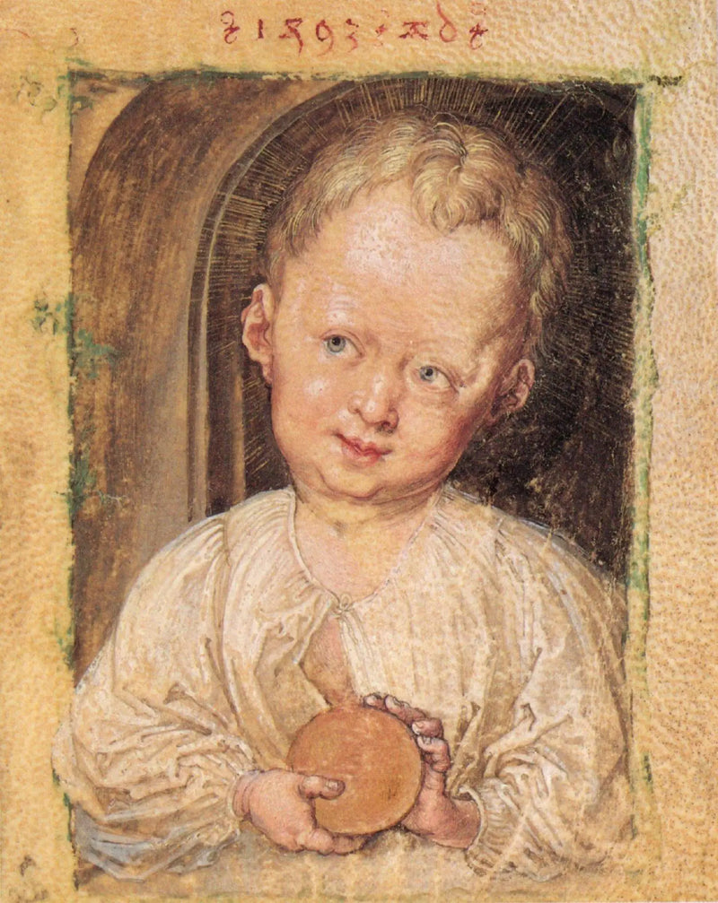 Salvator Mundi avec l'Enfant Jésus - Albrecht Dürer