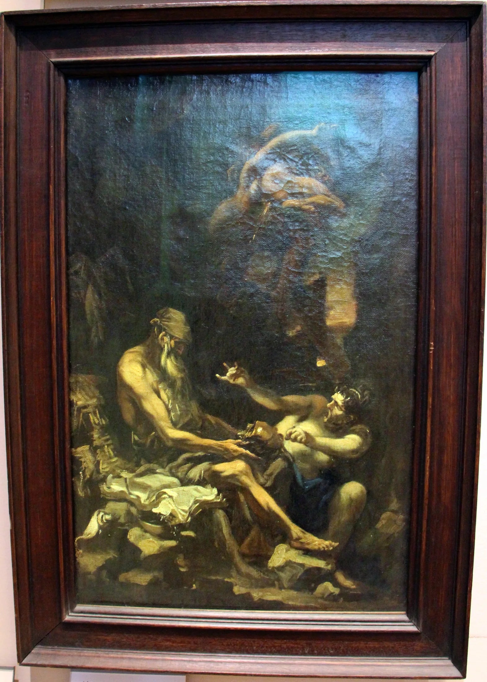 La Tentation de saint Antoine - Alessandro Magnasco image 1 copie peinte à la main à l’huile