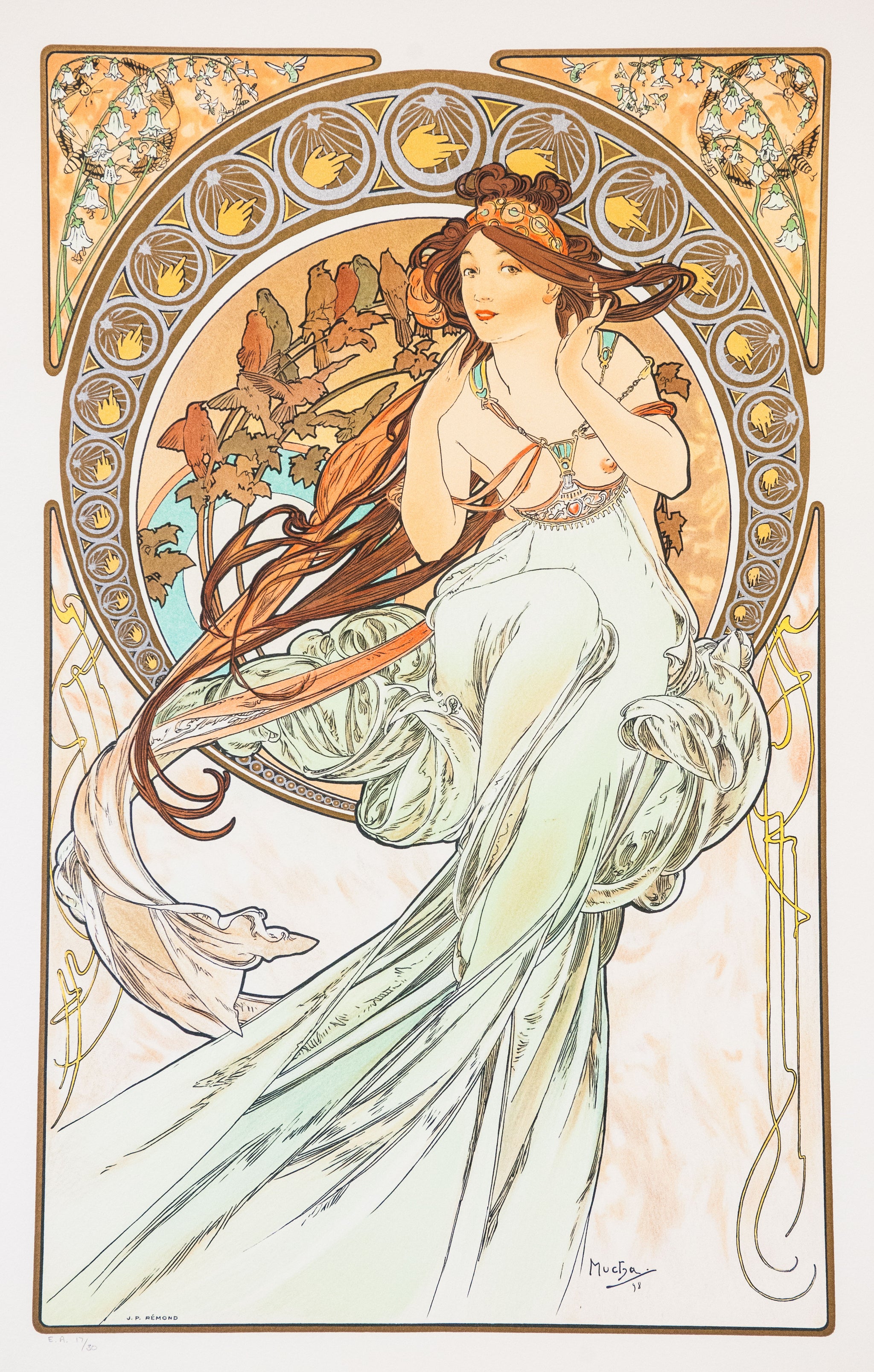 Les Arts : la Musique — Alphonse Mucha