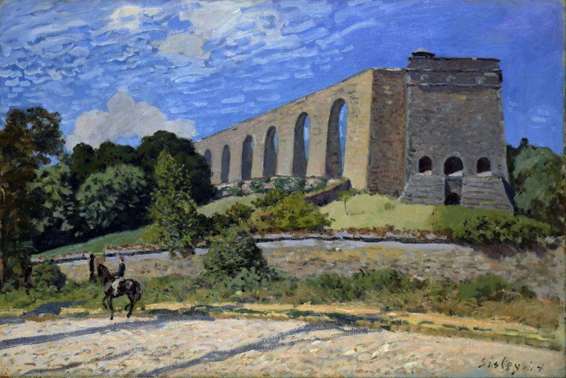 L'Aqueduc de Marly - Alfred Sisley