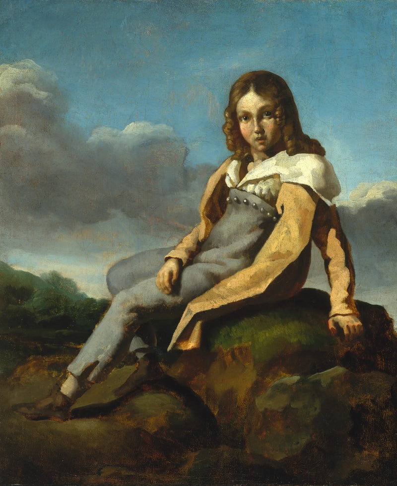 Alfred Dedreux (1810–1860) enfant - Théodore Géricault