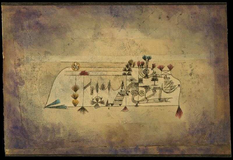 Tableau des Âmes de Toussaint - Paul Klee