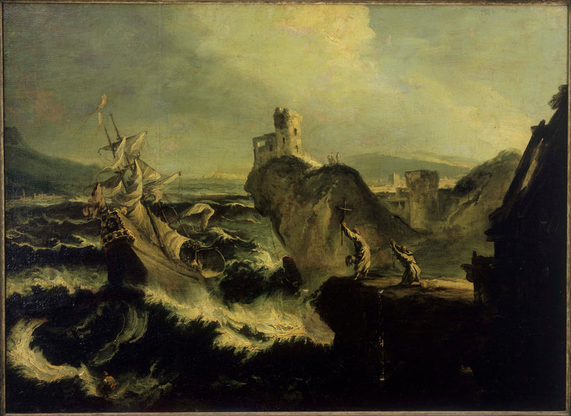 Le naufrage - Alessandro Magnasco