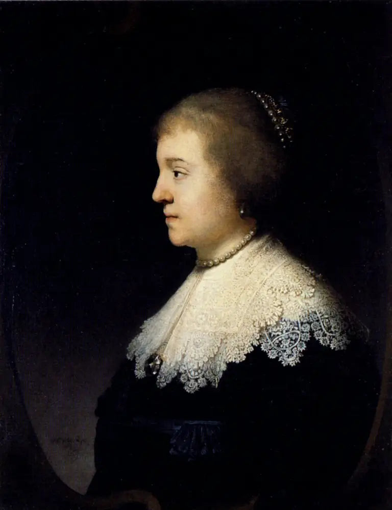 Portrait de la princesse Amalia van Solms - Rembrandt