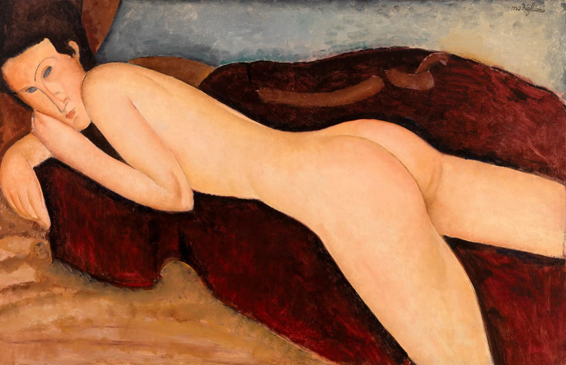Nu couché de dos - Amedeo Modigliani