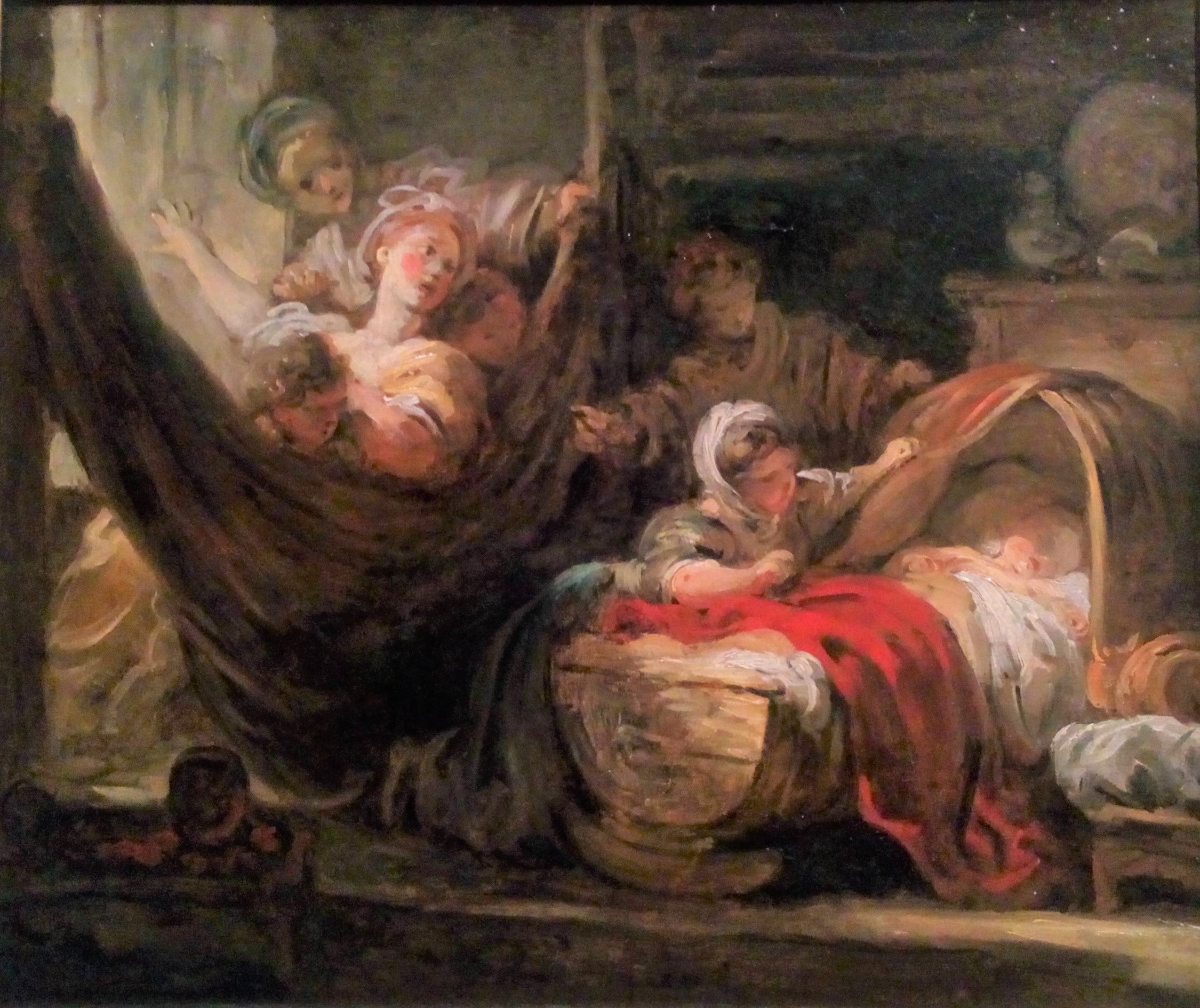 Le Berceau - Jean-Honoré Fragonard