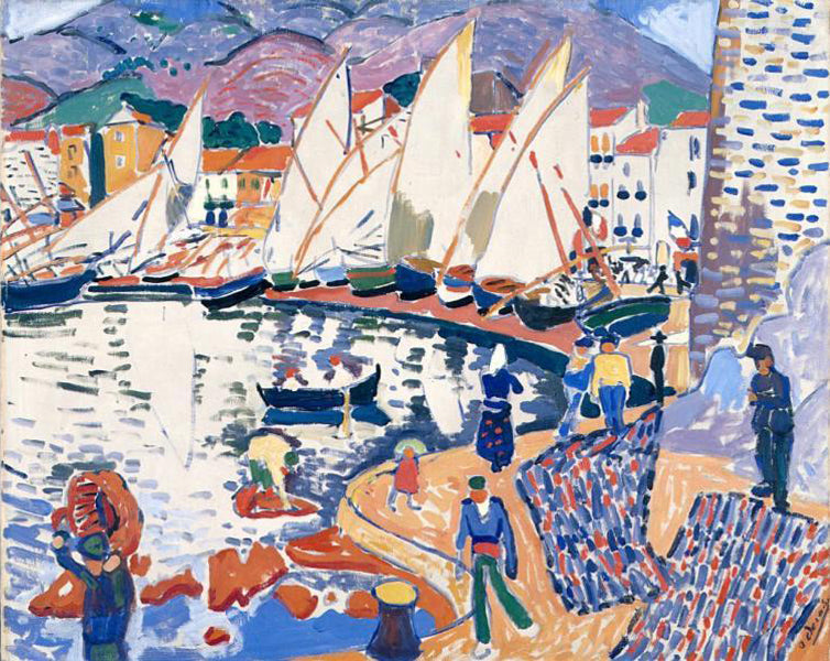 Le Séchage des voiles - André Derain
