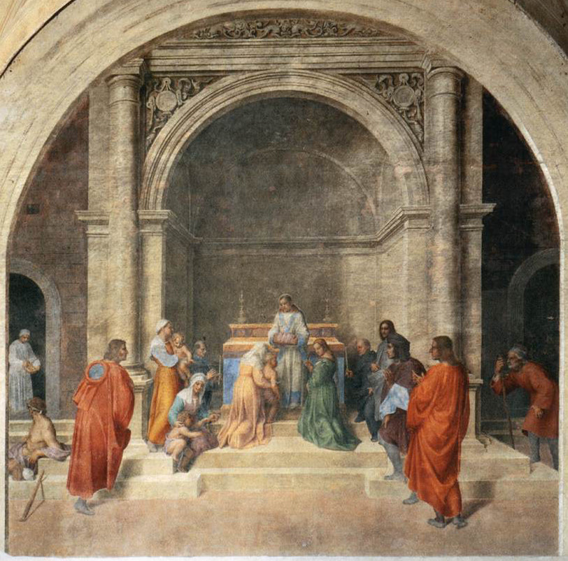 Guérison miraculeuse par les reliques de Filippo Benizzi - Andrea del Sarto